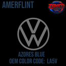 Tamco Paint Volkswagen Azores Blue Code LA5V OEM Amerflint II Series Single Stage