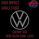 Tamco  Paint Volkswagen Cherry Red Code L554 OEM High Impact Series Single Stage