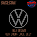 Tamco Paint Volkswagen Code LE8Y Inca Brown OEM Basecoat