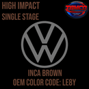 Tamco Paint Volkswagen Code LE8Y Inca Brow High Impact Series Single Stage 