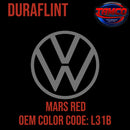 Tamco Paint Volkswagen Mars Red Code L31B OEM DuraFlint Series Single Stage