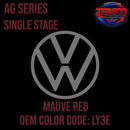 Tamco Paint Volkswagen Mauve Red Code LY3E / G3 OEM AG Series Single Stage