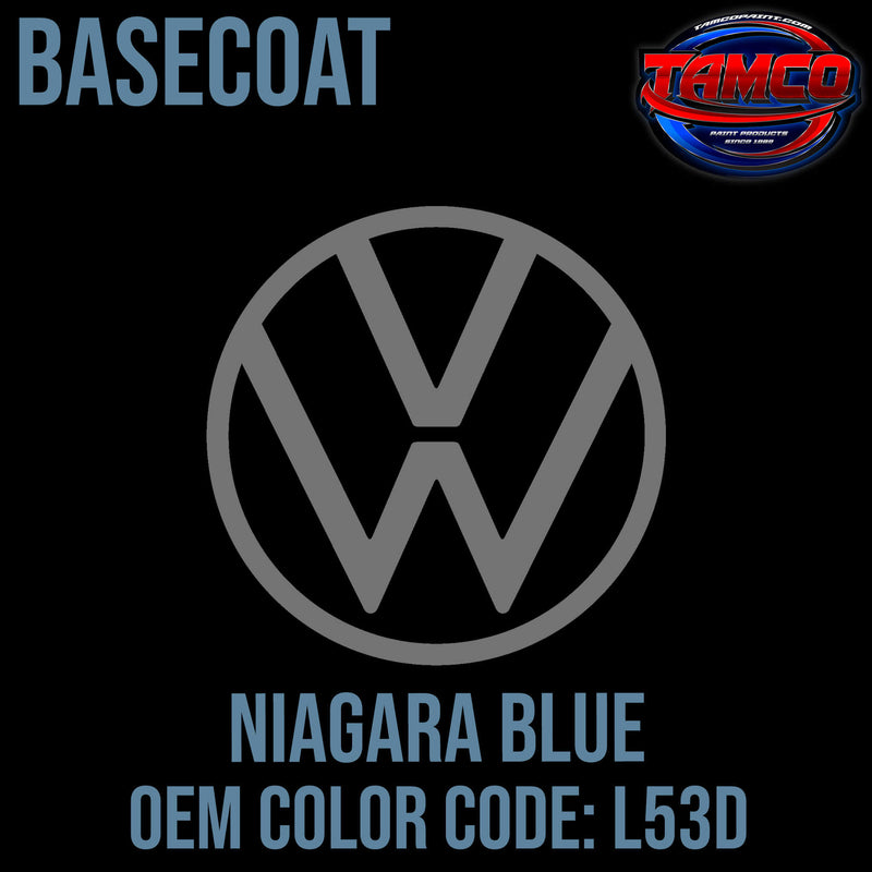 Tamco Paint Volkswagen Niagara Blue Code L53D OEM Basecoat