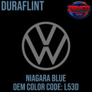 Tamco Paint Volkswagen Niagara Blue Code L53D OEM OEM DuraFlint Series Single Stage