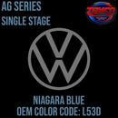Tamco Paint Volkswagen Niagara Blue Code L53D OEM AG Series Single Stage