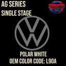 Tamco Paint Volkswagen Polar White Code L90A OEM AG Series Single Stage