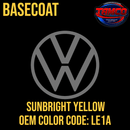 Tamco Paint Code LE1A Sunbright Yellow OEM Basecoat