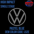 Tamco Paint Volkswagen Pastel Blue Code L52E OEM High Impact Single Stage