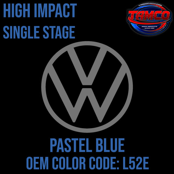 Tamco Paint Volkswagen Pastel Blue Code L52E OEM High Impact Single Stage