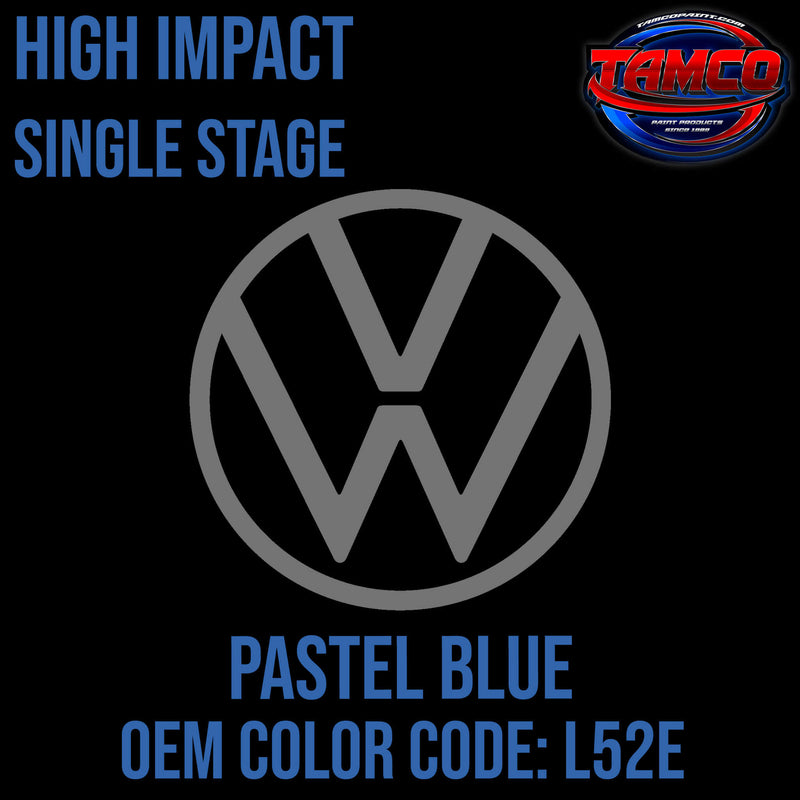 Tamco Paint Volkswagen Pastel Blue Code L52E OEM High Impact Single Stage