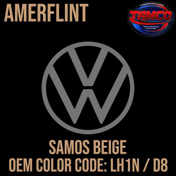Tamco Paint Volkswagen Samos Beige Code LH1N / D8 OEM Amerflint