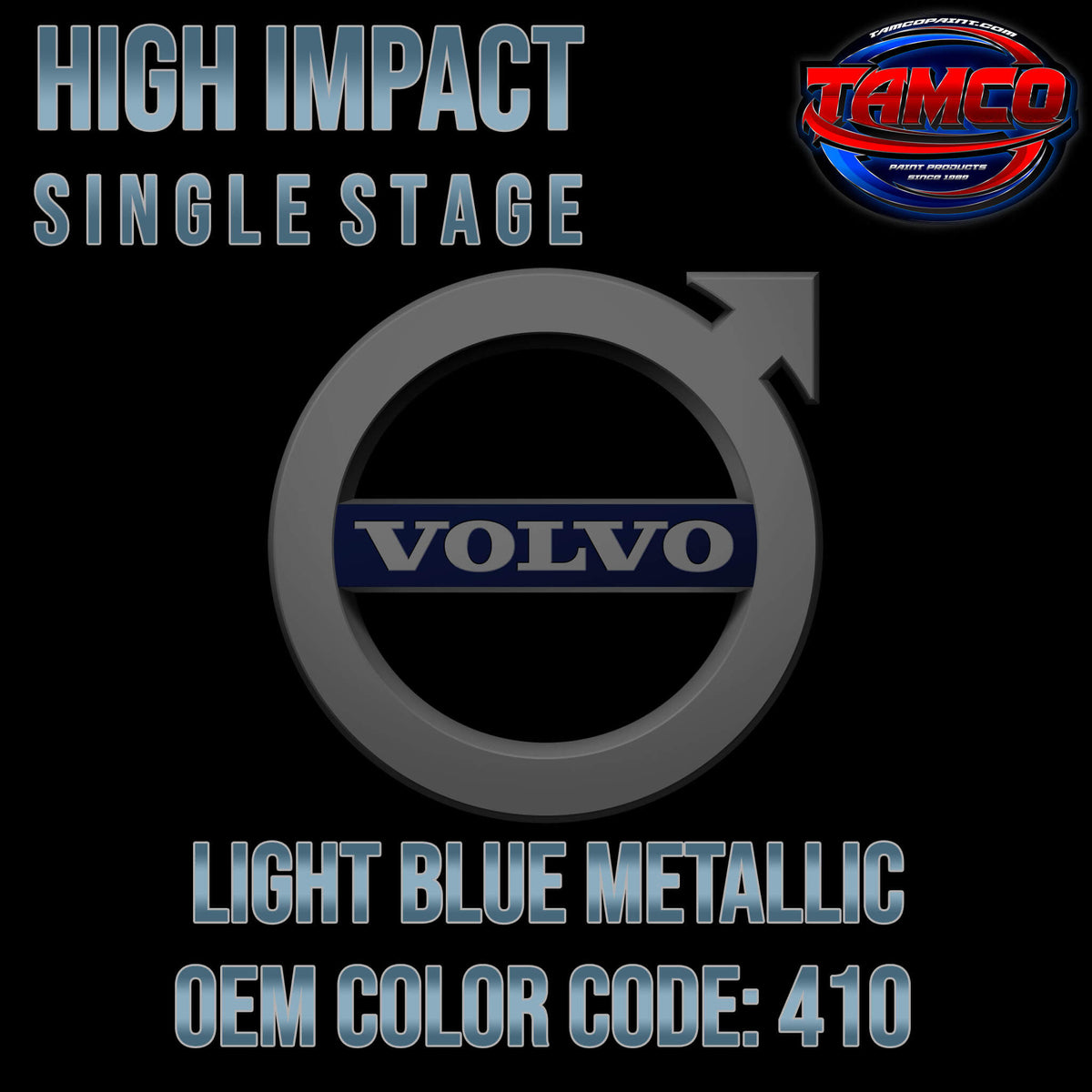 Volvo Light Blue Metallic | 410 | 1989-1990 | OEM High Impact Series S