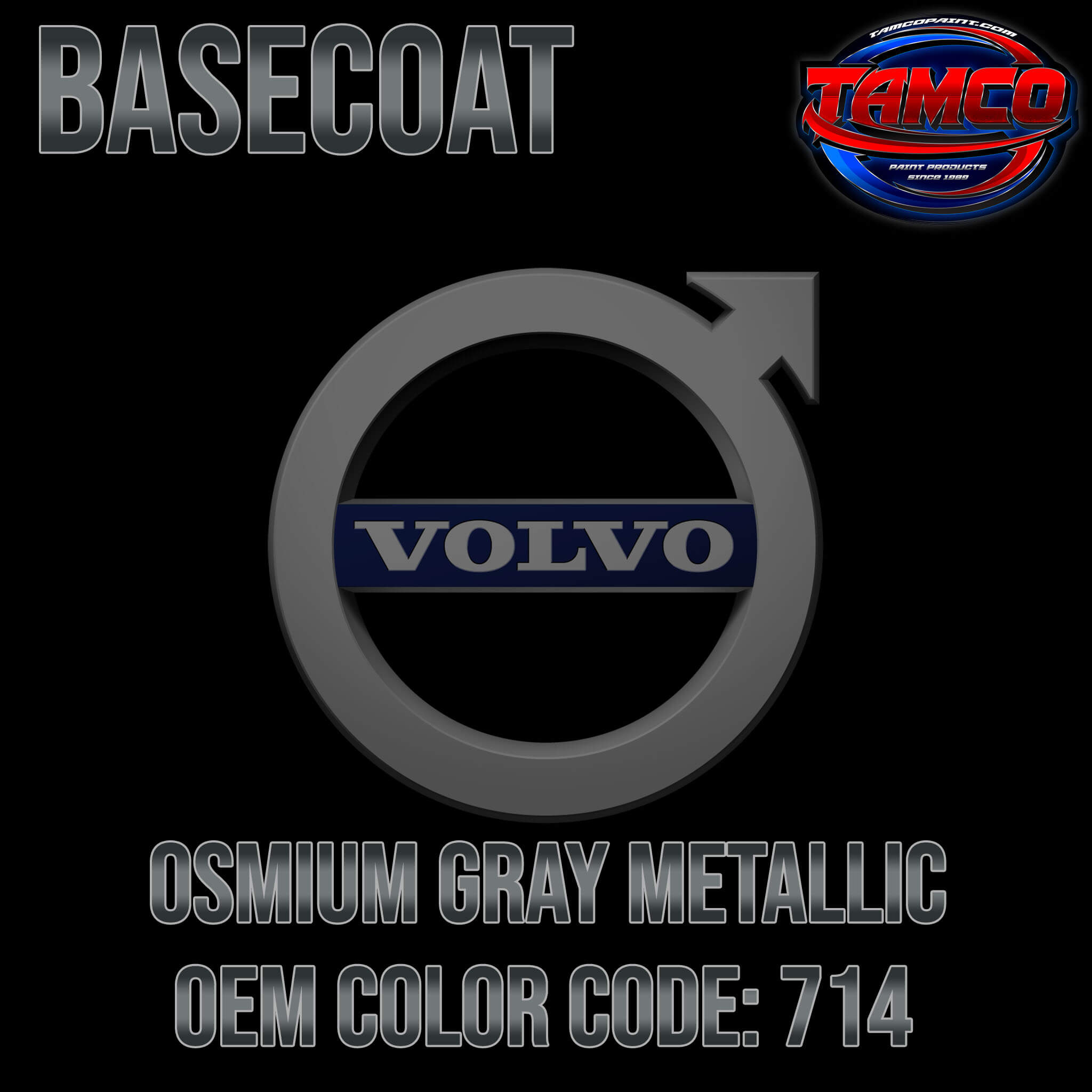Osmium Gray OEM Basecoat