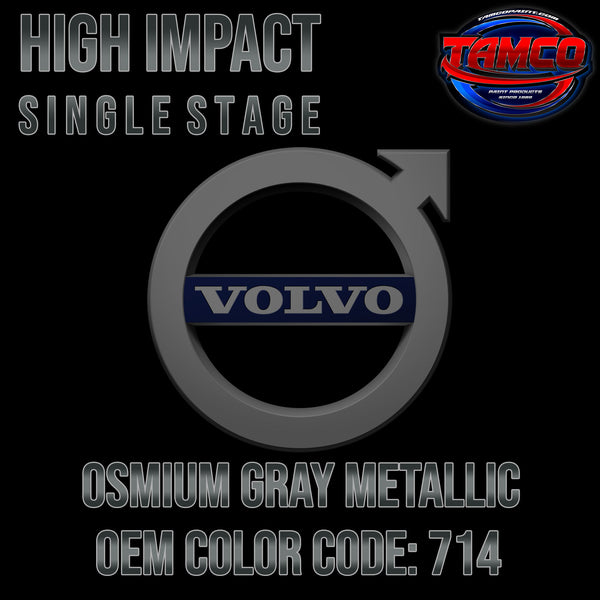 Volvo Osmium Gray Metallic | 714 | 2015-2021 | OEM High Impact Single Stage