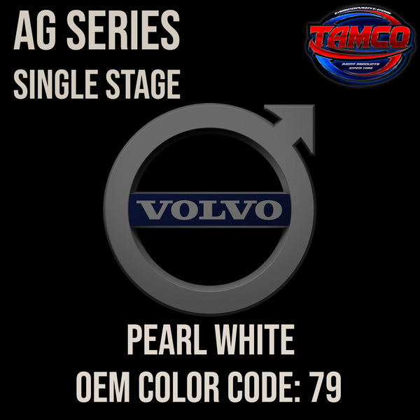 Volvo Pearl White | 79 | 1965 | OEM AG Series Single Stage