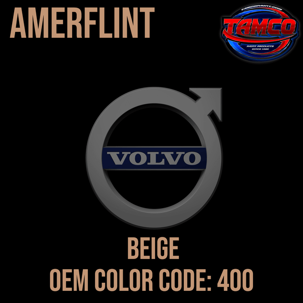 Volvo Beige | 400 | 1986 - 1993 | OEM Amerflint II Series Single Stage