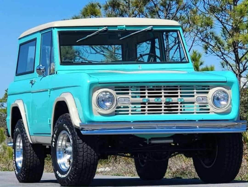 Tamco Paint WinterGreen Pearl in 1967 Ford  Bronco