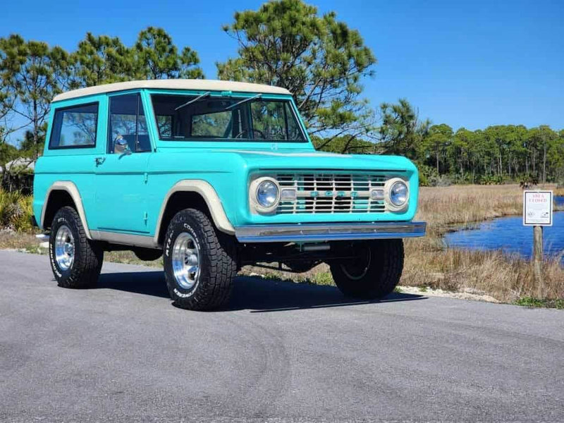 Tamco Paint WinterGreen Pearl in 1967 Ford Bronco