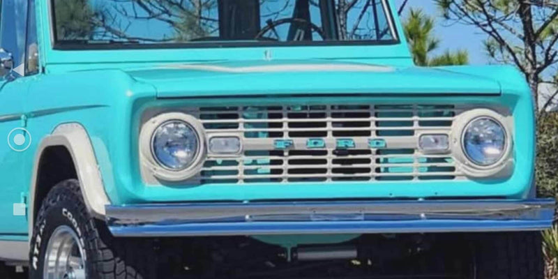 Tamco Paint WinterGreen Pearl in 1967 Ford Bronco