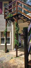 Tamco Paint Woodland Stain on Wooden Stairs