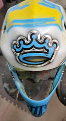 Yellow Sunrise Motorcycle Helmet