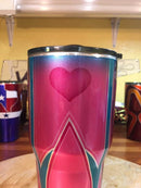 Tamco Paint You Can’t Sit With Us Pink on Tumbler