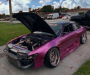 Tamco Paint You Cant Sit With Us Pink on Nissan Silvia