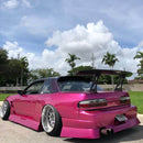 Tamco Paint You Cant Sit With Us Pink on Nissan Silvia