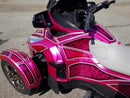Tamco Paint You Cant Sit With Us Pink on Can-Am Spyder