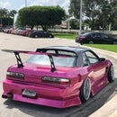 Tamco Paint You Cant Sit With Us Pink on Nissan Silvia