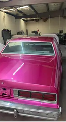 Tamco Paint You Cant Sit With Us Pink on 1973 Chevrolet Caprice 
