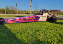 Tamco Paint You Cant Sit With Us Pink on 2002 Miller 4 Link Dragster