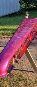 Tamco Paint You Cant Sit With Us Pink on 2002 Miller 4 Link Dragster