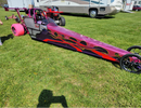 Tamco Paint You Cant Sit With Us Pink on 2002 Miller 4 Link Dragster