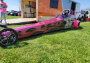 Tamco Paint You Cant Sit With Us Pink on 2002 Miller 4 Link Dragster