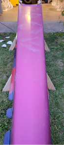 Tamco Paint You Cant Sit With Us Pink on 2002 Miller 4 Link Dragster