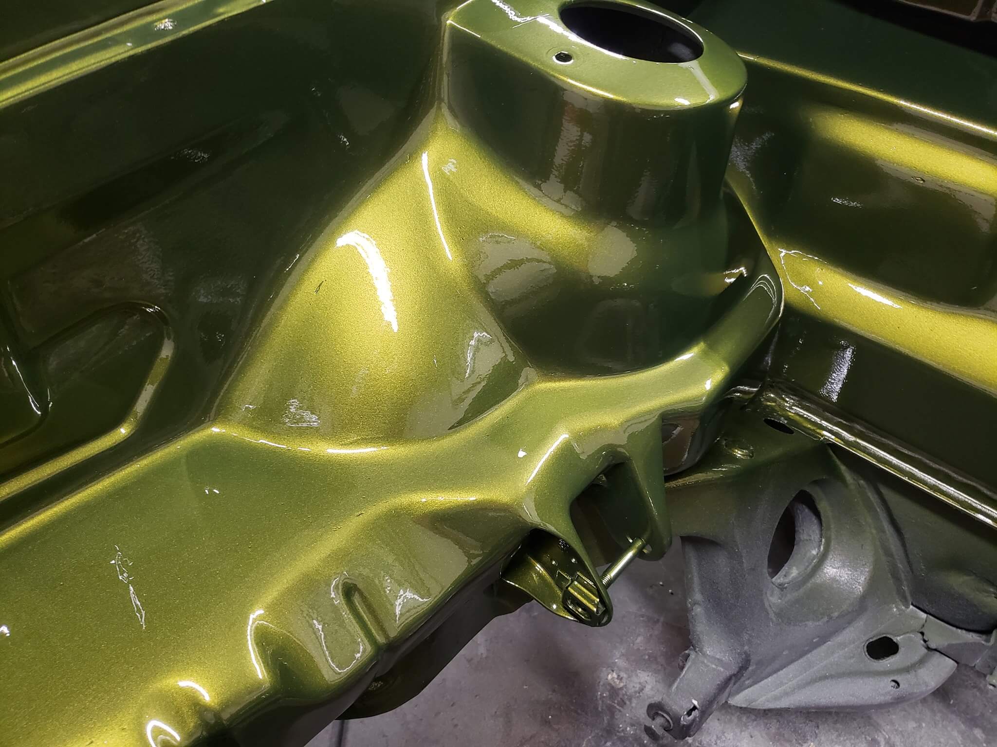 Yuengling Green Car Part