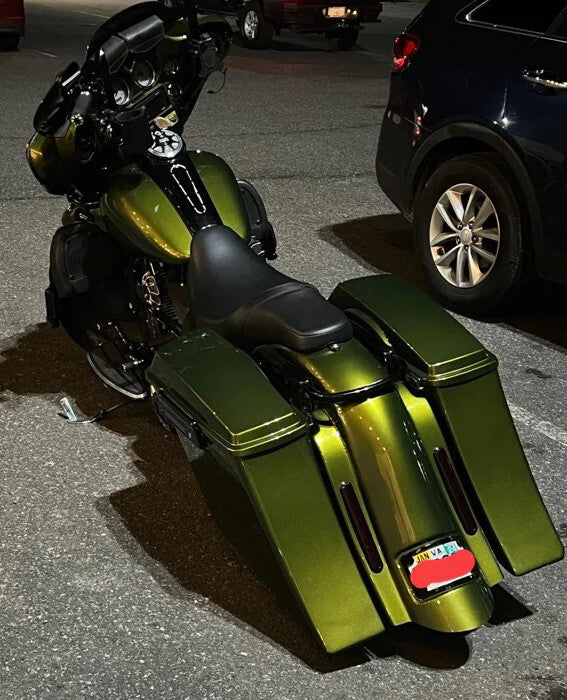 Yuengling Green Motorcycle