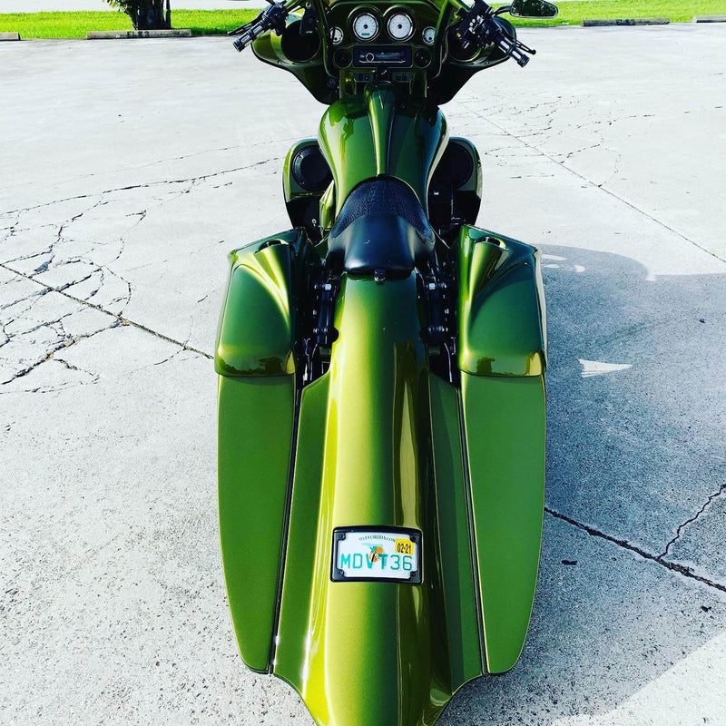 Yuengling Green Motorcycle