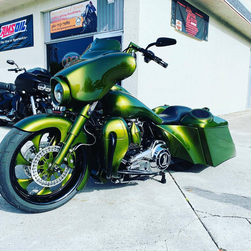 Yuengling Green Motorcycle