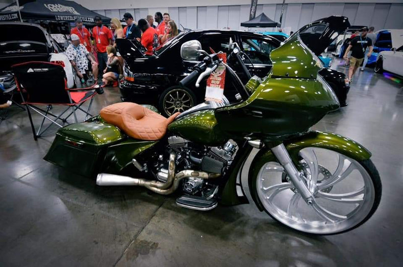 Yuengling Green Motorcycle