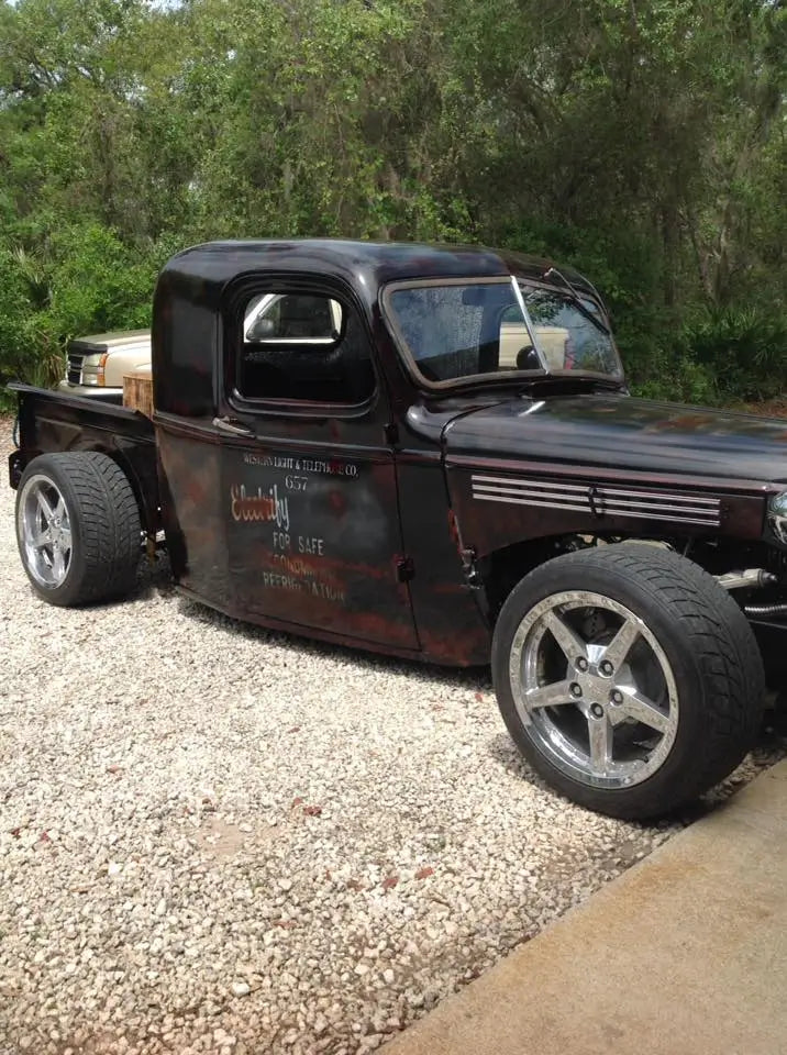 Tamco Paint AG Series Single Stage AG900 Jet Black on 1939 Chevrolet Truck
