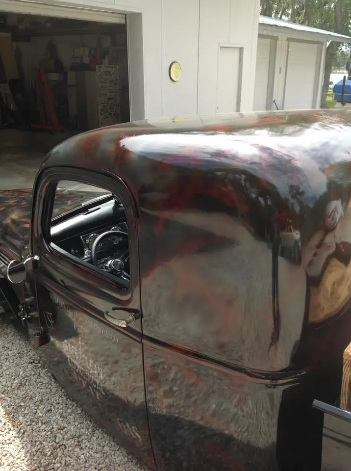 Tamco Paint AG Series Single Stage AG900 Jet Black on 1939 Chevrolet Truck