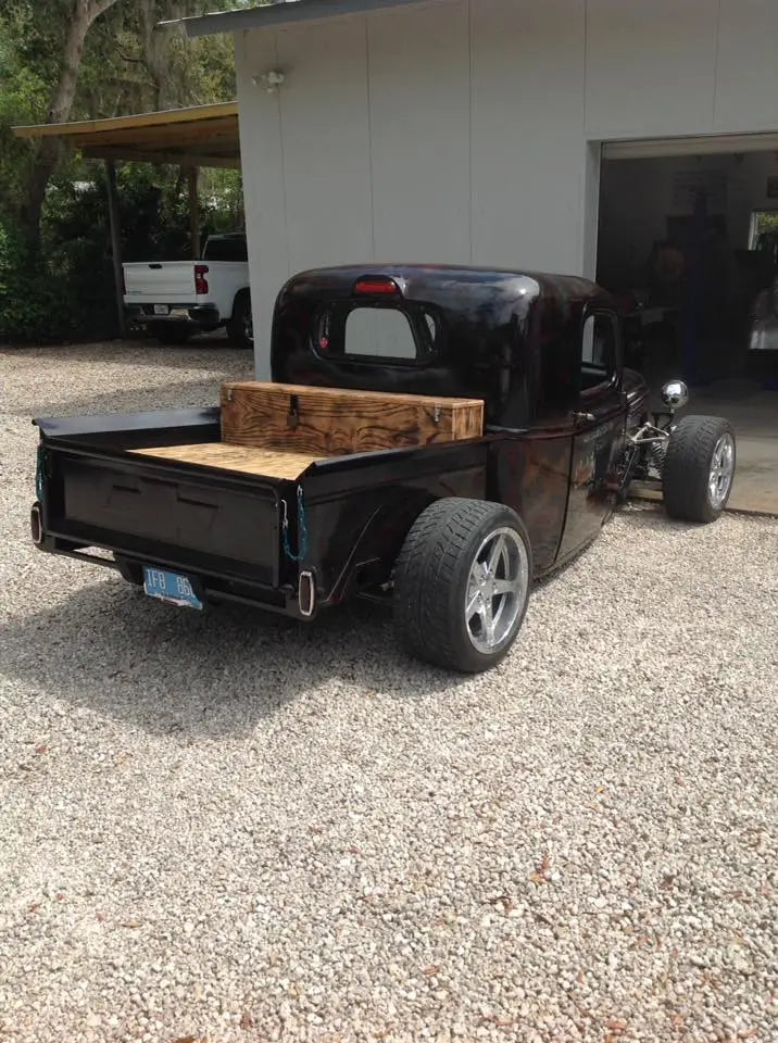 Tamco Paint AG Series Single Stage AG900 Jet Black on 1939 Chevrolet Truck