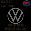 Volkswagen Galleon Brown | LE8A | 1979 | OEM AG Series Single Stage