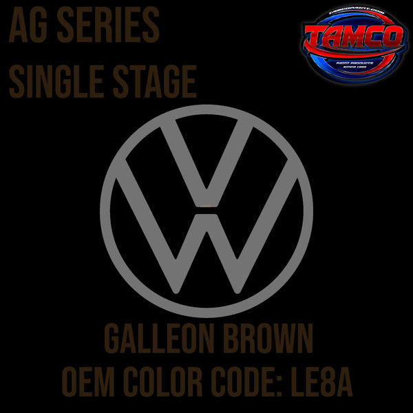 Volkswagen Galleon Brown | LE8A | 1979 | OEM AG Series Single Stage