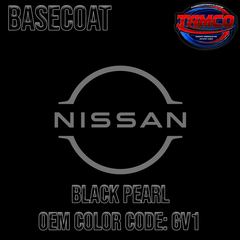 Black Pearl Nissan GV1 Basecoat