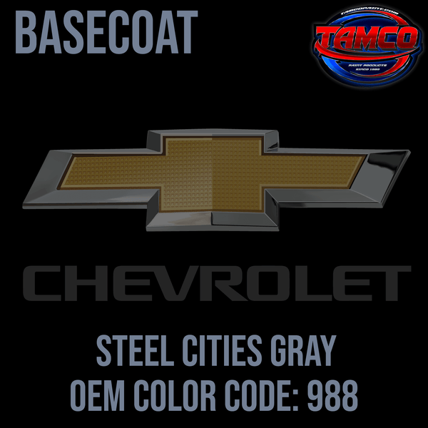 chevrolet steel cities gray basecoat