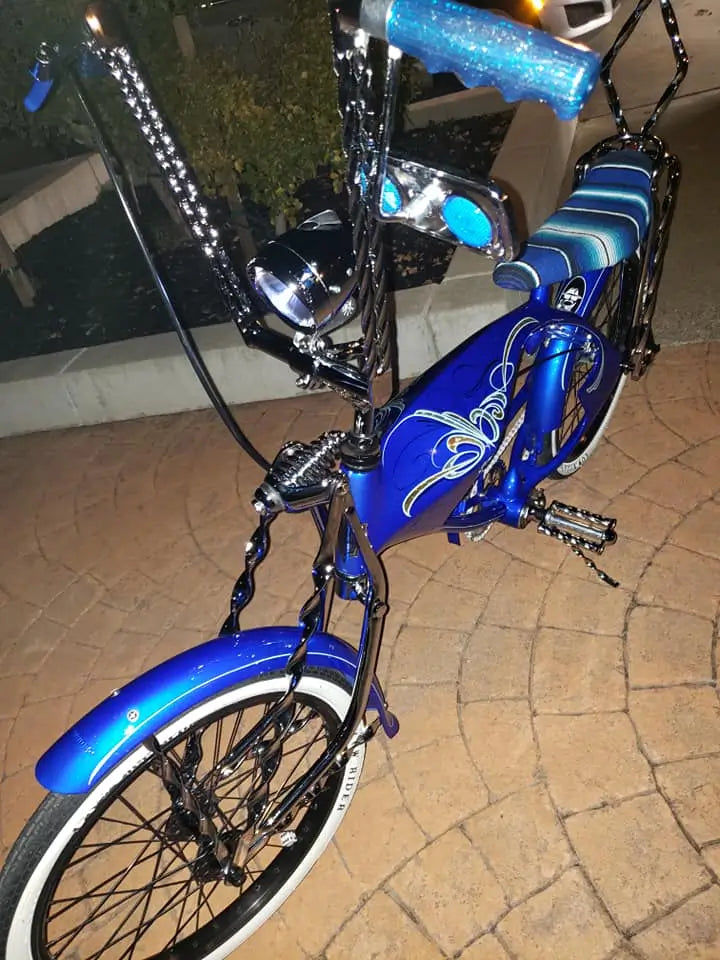 Tamco Paint Blue Nitrous on Low Rider Bicycle
