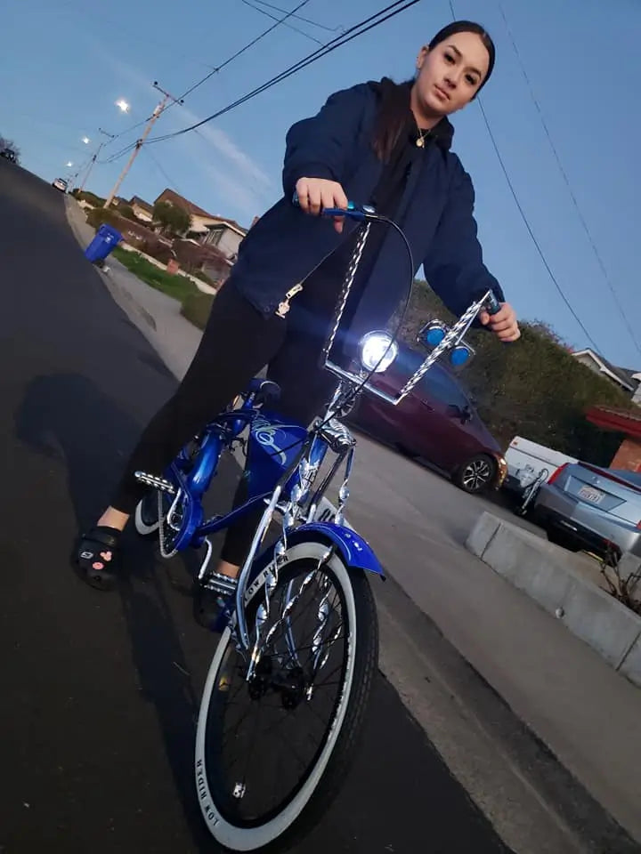 Tamco Paint Blue Nitrous on Low Rider Bicycle